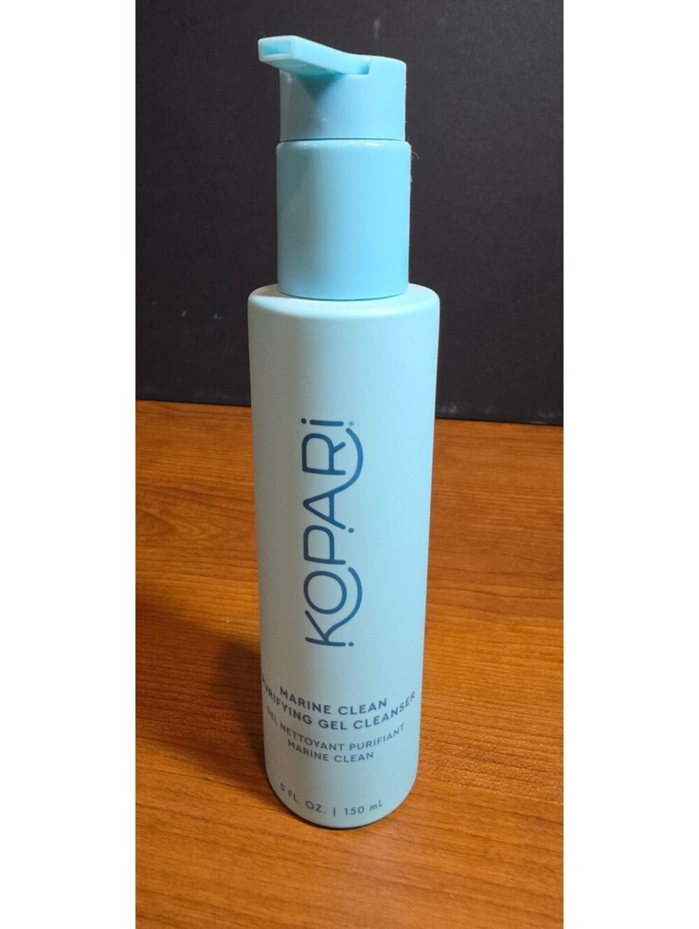 Kopari Marine Clean Purifying Gel Cleanser Dual-Action Gel-to-Foam  5 fl oz